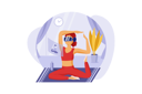 پیش‌نمایش فایل virtual-fitness-using-vr-tech-5082604 از پک واقعیت مجازی