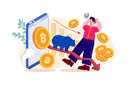 پیش‌نمایش فایل bitcoin-bearish-market-5156292 از پک ارز دیجیتال