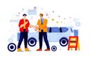 پیش‌نمایش فایل boy-giving-feedback-for-the-car-service-5204425 از پک نظرات مشتریان