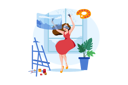 پیش‌نمایش فایل girl-doing-virtual-painting-5273088 از پک واقعیت مجازی