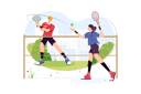 پیش‌نمایش فایل boy-and-girl-playing-tennis-5520930 از پک فعالیت‌های ورزشی
