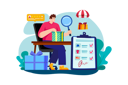 پیش‌نمایش فایل online-shopping-product-review-5629758 از پک فروش اینترنتی و خرید