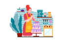 پیش‌نمایش فایل female-chef-decorating-a-cake-5726891 از پک سبک زندگی روزمره