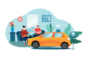 پیش‌نمایش فایل cars-dealership-showroom-5727208 از پک نمایشگاه خودرو