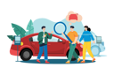 پیش‌نمایش فایل couple-looking-to-buy-a-new-car-5727217 از پک نمایشگاه خودرو