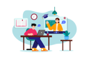 پیش‌نمایش فایل digital-class-5727889 از پک آموزش آنلاین