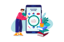 پیش‌نمایش فایل education-app-5727894 از پک آموزش آنلاین