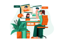 پیش‌نمایش فایل online-business-meeting-5827983 از پک اینترنت اشیاء