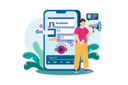 پیش‌نمایش فایل man-promoting-podcasts-through-the-social-media-platform-6024687 از پک پادکست زنده