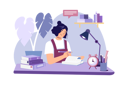 پیش‌نمایش فایل student-doing-homework-6024648 از پک بازگشت به مدرسه