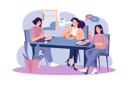 پیش‌نمایش فایل students-eating-lunch-at-the-school-canteen-6024663 از پک بازگشت به مدرسه