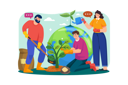 پیش‌نمایش فایل people-are-planting-trees-around-the-globe-6074472 از پک محیط‌زیست جهان