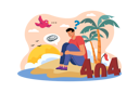 پیش‌نمایش فایل get-lost-somewhere-6074332 از پک حالت‌های خالی (UI)
