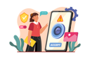 پیش‌نمایش فایل need-camera-access-6074342 از پک حالت‌های خالی (UI)