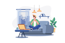 پیش‌نمایش فایل boy-eating-pizza-on-sofa-6217504 از پک غذا و نوشیدنی