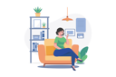 پیش‌نمایش فایل female-sit-on-armchair-holding-wineglass-in-hand-6217489 از پک غذا و نوشیدنی