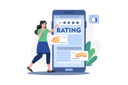 پیش‌نمایش فایل girl-make-rating-on-the-food-app-6217506 از پک غذا و نوشیدنی