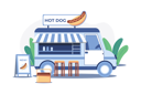 پیش‌نمایش فایل hot-dog-food-truck-6217501 از پک غذا و نوشیدنی