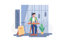 پیش‌نمایش فایل man-sitting-in-a-restaurant-and-eating-food-6217488 از پک غذا و نوشیدنی