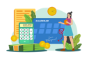 پیش‌نمایش فایل loan-repayment-date-6217526 از پک عملیات وام‌دهی