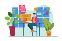پیش‌نمایش فایل man-applying-for-a-loan-using-a-laptop-6217508 از پک عملیات وام‌دهی