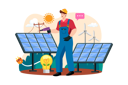 پیش‌نمایش فایل engineers-are-installing-solar-power-6257840 از پک حفاظت از محیط‌زیست