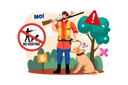 پیش‌نمایش فایل illegal-hunting-of-animals-is-strictly-prohibited-6257842 از پک حفاظت از محیط‌زیست