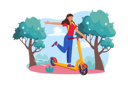 پیش‌نمایش فایل girl-riding-kick-scooter-6310532 از پک فعالیت ورزشی