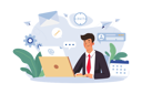 پیش‌نمایش فایل customer-service-support-via-email-6310502 از پک پشتیبانی مشتریان
