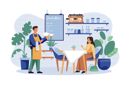 پیش‌نمایش فایل young-handsome-waiter-serving-customer-in-cafe-6310495 از پک پشتیبانی مشتریان