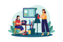 پیش‌نمایش فایل fashion-designer-6311256 از پک مشاغل طراحی
