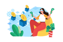 پیش‌نمایش فایل ar-blockchain-platform-6673659 از پک فناوری بلاکچین