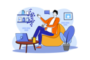 پیش‌نمایش فایل man-sitting-at-cafe-working-on-a-laptop-6765204 از پک فعالیت‌های تجاری