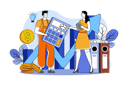 پیش‌نمایش فایل people-making-financial-budget-6765206 از پک فعالیت‌های تجاری