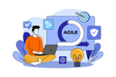 پیش‌نمایش فایل agile-development-workflow-6765200 از پک تیم‌های محصول