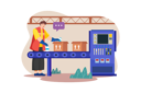 پیش‌نمایش فایل male-workers-packing-milk-package-in-manufacturing-unit-6818314 از پک اتوماسیون تولید