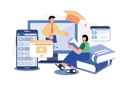 پیش‌نمایش فایل digital-education-6921051 از پک آموزش آنلاین