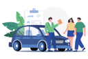 پیش‌نمایش فایل car-showroom-manager-giving-detail-about-the-car-to-a-couple-6920997 از پک نمایشگاه خودرو
