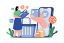 پیش‌نمایش فایل online-shopping-platform-6985304 از پک خرید آنلاین