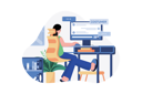 پیش‌نمایش فایل answer-customer-chat-from-home-6986160 از پک کار از راه دور