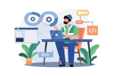 پیش‌نمایش فایل devops-engineer-7026463 از پک فناوری اطلاعات