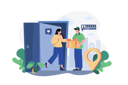 پیش‌نمایش فایل delivery-to-your-door-7118131 از پک تبلیغ جشنواره