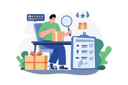 پیش‌نمایش فایل online-shopping-product-review-7118135 از پک تبلیغ جشنواره