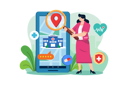 پیش‌نمایش فایل a-woman-finding-nearby-hospital-7131164 از پک سلامت و پزشکی