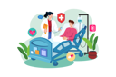 پیش‌نمایش فایل doctor-checking-patient-in-a-hospital-7131179 از پک سلامت و پزشکی