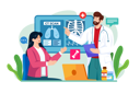 پیش‌نمایش فایل doctor-shows-the-results-of-the-ct-scan-to-the-patient-7131165 از پک سلامت و پزشکی
