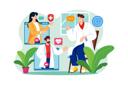 پیش‌نمایش فایل video-calling-in-the-medical-team-7131177 از پک سلامت و پزشکی