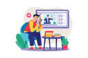 پیش‌نمایش فایل businessman-presentation-live-streaming-7131134 از پک پخش ویدیویی