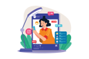 پیش‌نمایش فایل females-doing-live-streaming-on-social-media-7131133 از پک پخش ویدیویی