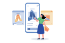 پیش‌نمایش فایل girl-doing-online-shopping-by-smartphone-7208641 از پک جمعه سیاه